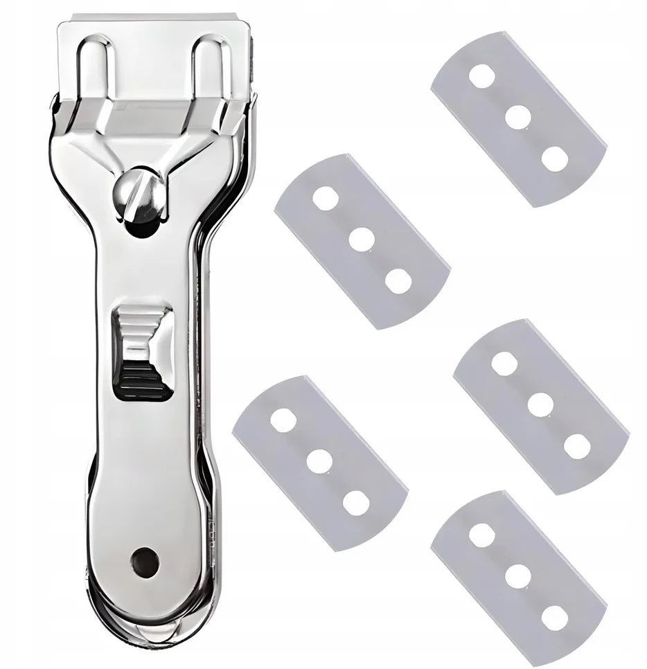 SCRAPER FOR CLEANING COOKERS CERAMIC HOB INDUCTION GLASS Packaging status original