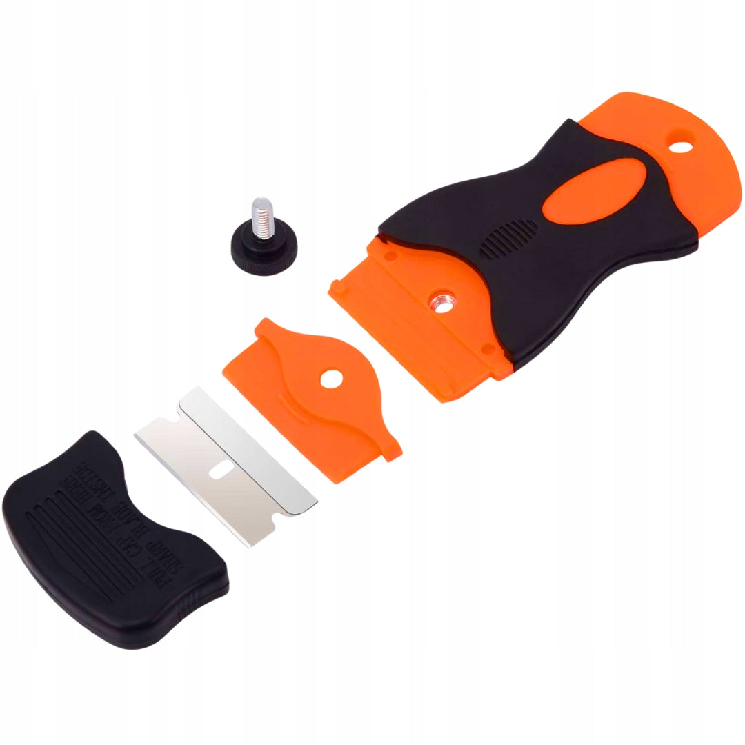 SCRAPER FOR INDUCTION CERAMIC PLATES ONE-SIDED | 40MM STEEL BLADE Packaging status original