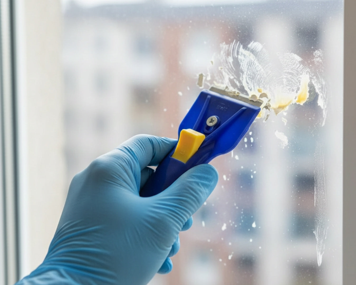 SCRAPER FOR INDUCTION PLATE OF GLASS WINDOWS GLUE UNIVERSAL Brand Pronett