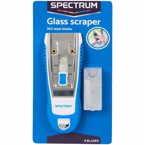 SCRAPER GLASS SCRAPER SPECTRUM 9 BLADES