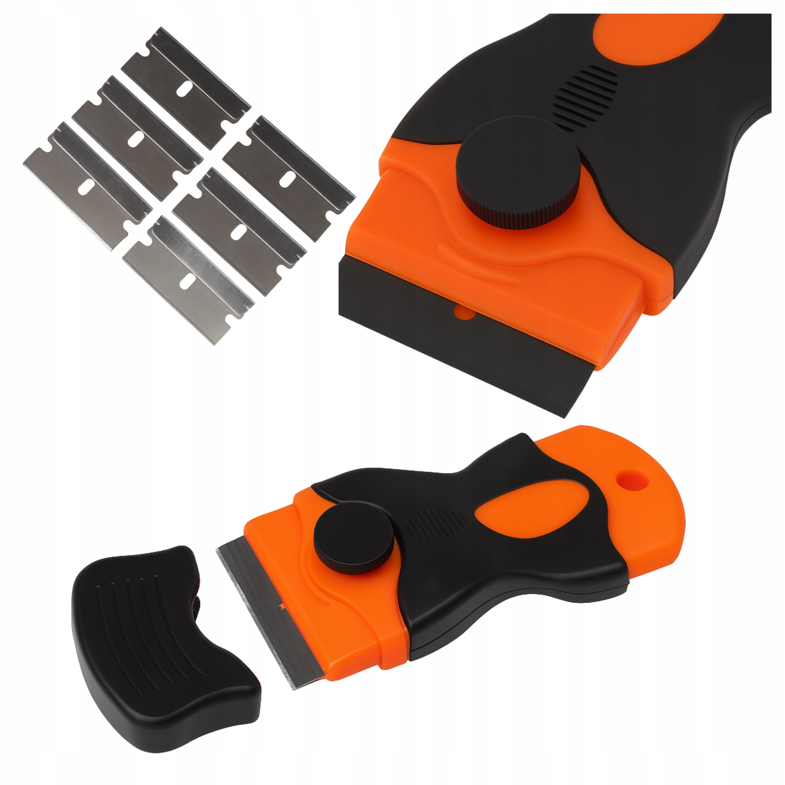 SCRAPER for ceramic induction hob SCRAPER for window panes 7 blades