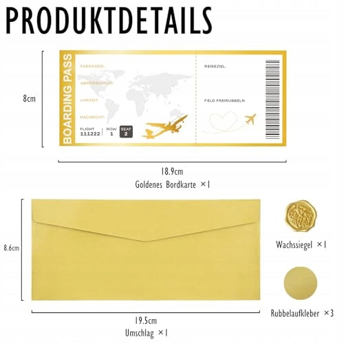 SCRATCH CARDS GOLD DIY GIFT VOUCHER FOR GIFT 10 PCS. Color gold