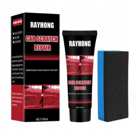 SCRATCH REMOVAL KIT SCRATCH PASTE AND SPONGE CAR ACCESSORIES