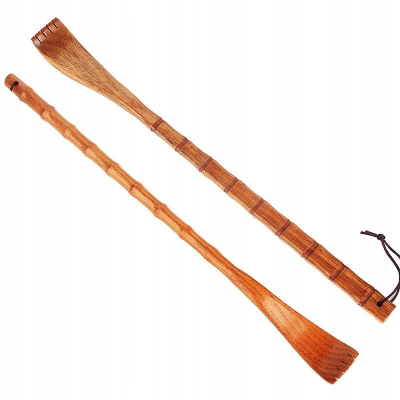 SCRATCHER WOODEN BACK MASSAGER NATURAL Packaging status original