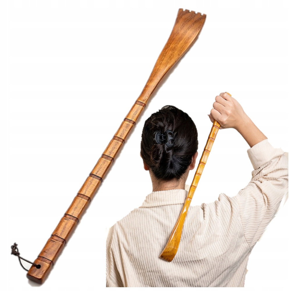 SCRATCHER WOODEN BACK MASSAGER NATURAL