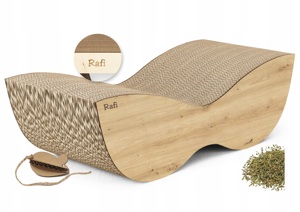 SCRATCHER for cat cardboard scratching post cardboard bed CARDBOARD scratching post gattino