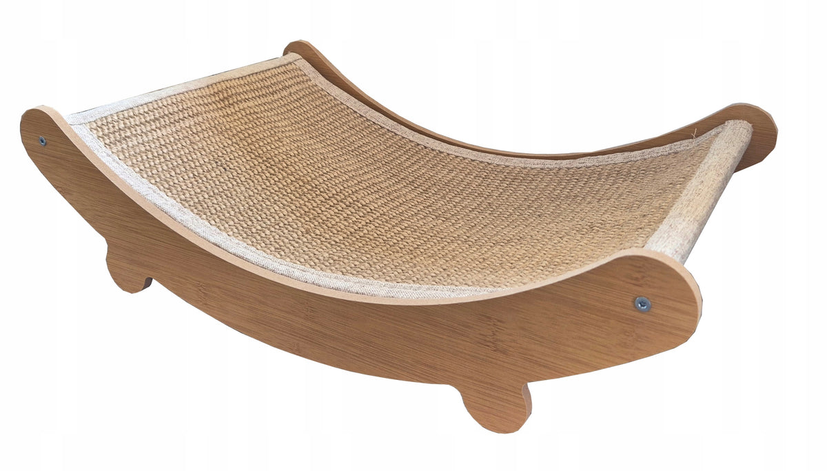 SCRATCHING POST BED SISAL HAMMOCK WOODEN FOR CAT LARGE Manufacturer code LD1L