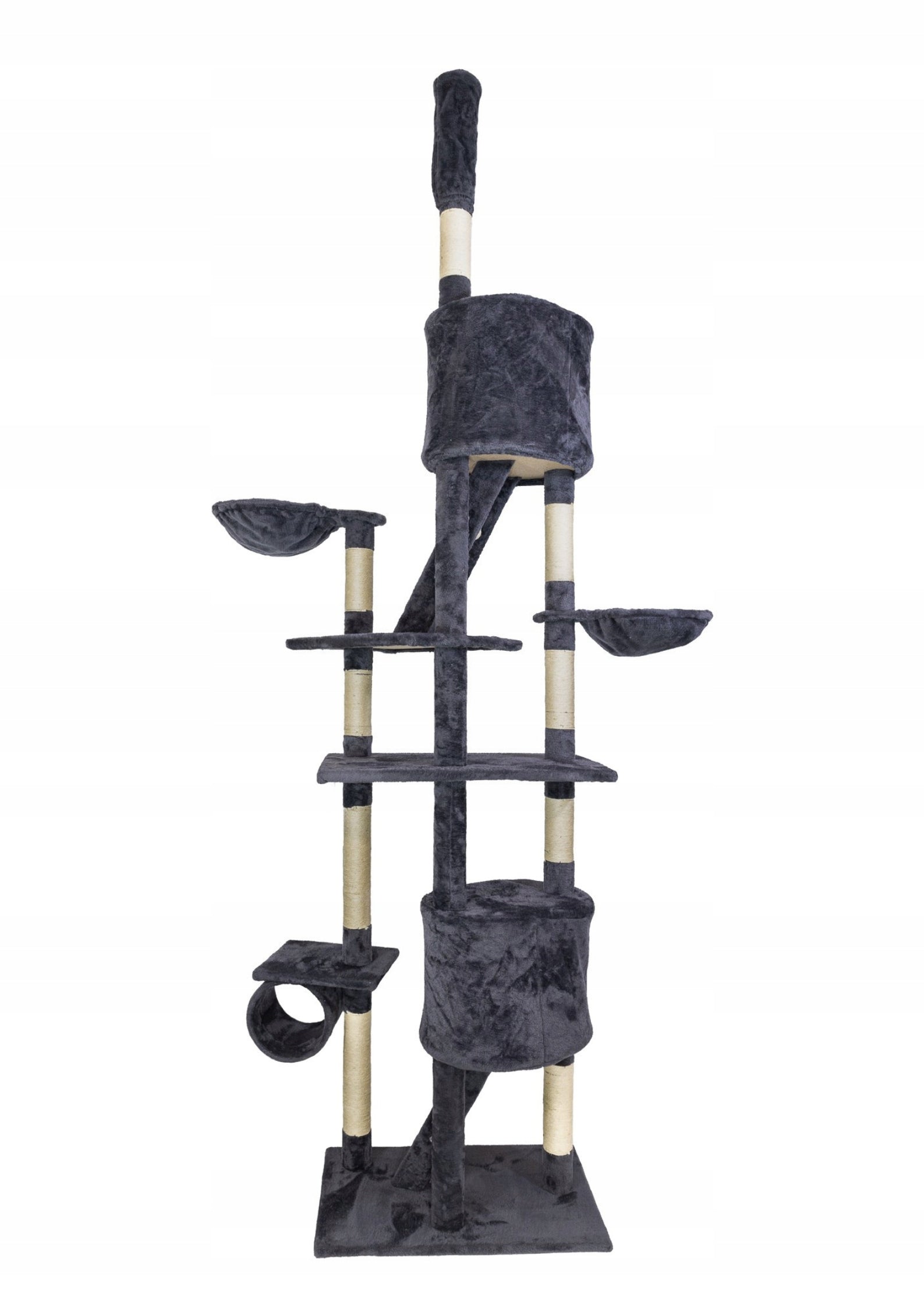 SCRATCHING POST CAT PLAYGROUND BOOTH LADDER TUNNEL HAMMOCK Manufacturer code PH8219B-GR