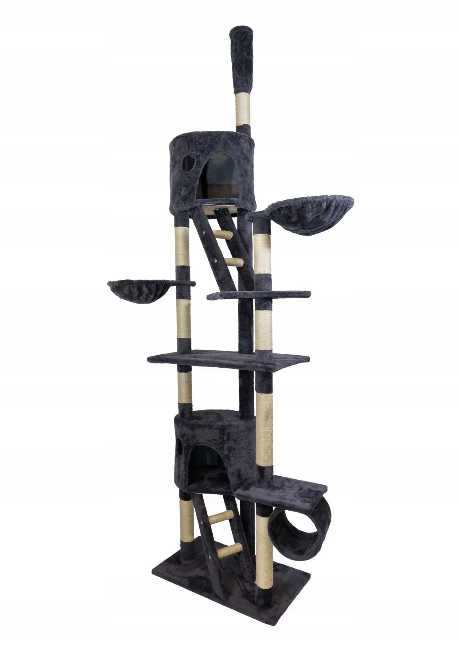 SCRATCHING POST CAT PLAYGROUND BOOTH LADDER TUNNEL HAMMOCK Packaging status original