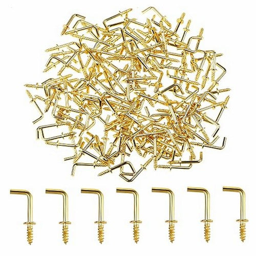 SCREW HOOKS L 150 PCS COPPER METAL FOR JEWELRY CRAFTS METAL