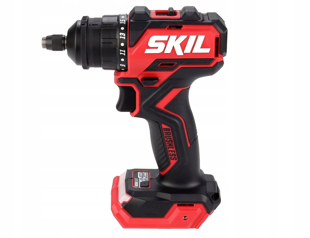 SCREWDRIVER 3066 SKIL BRUSHLESS BODY + 4 HANDLES + SUITCASE Brand Skil