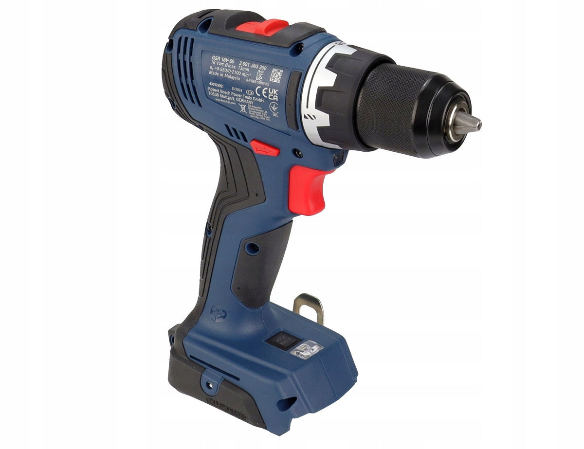 SCREWDRIVER 63Nm GSR 18V-65 BOSCH BRUSHLESS BODY + CASE Motor type brushless motor