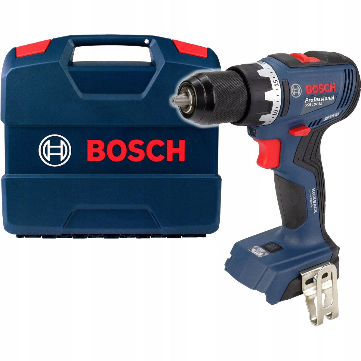 SCREWDRIVER 63Nm GSR 18V-65 BOSCH BRUSHLESS BODY + CASE