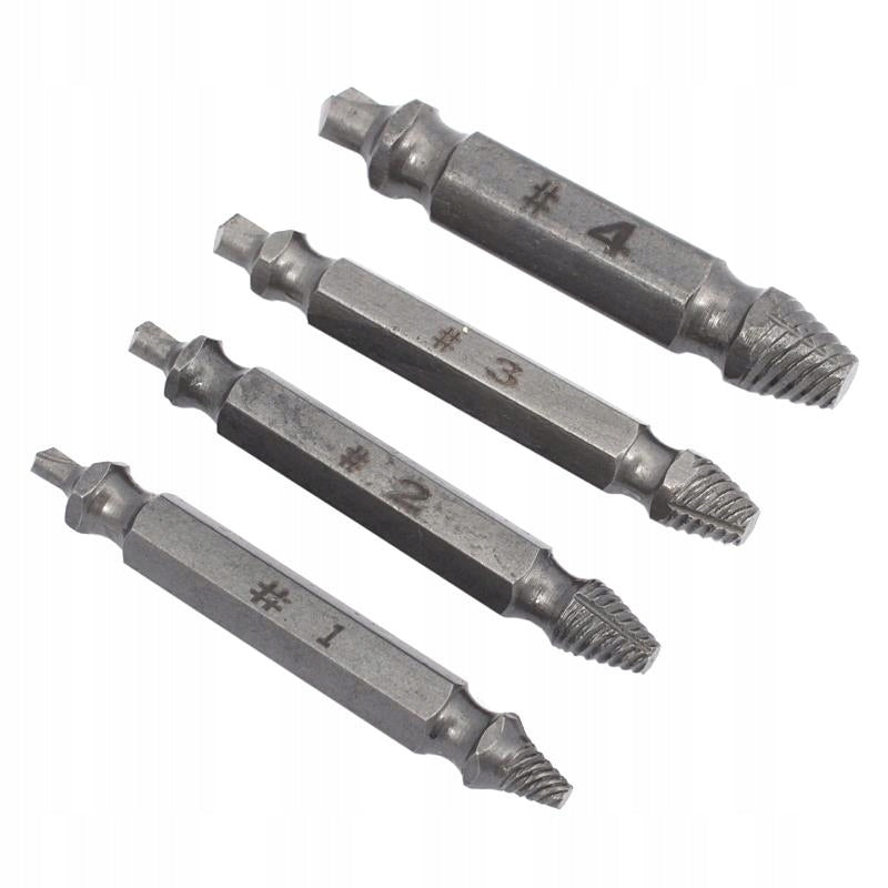 SCREWDRIVER FOR BROKEN SCREWS 4PCS WY4