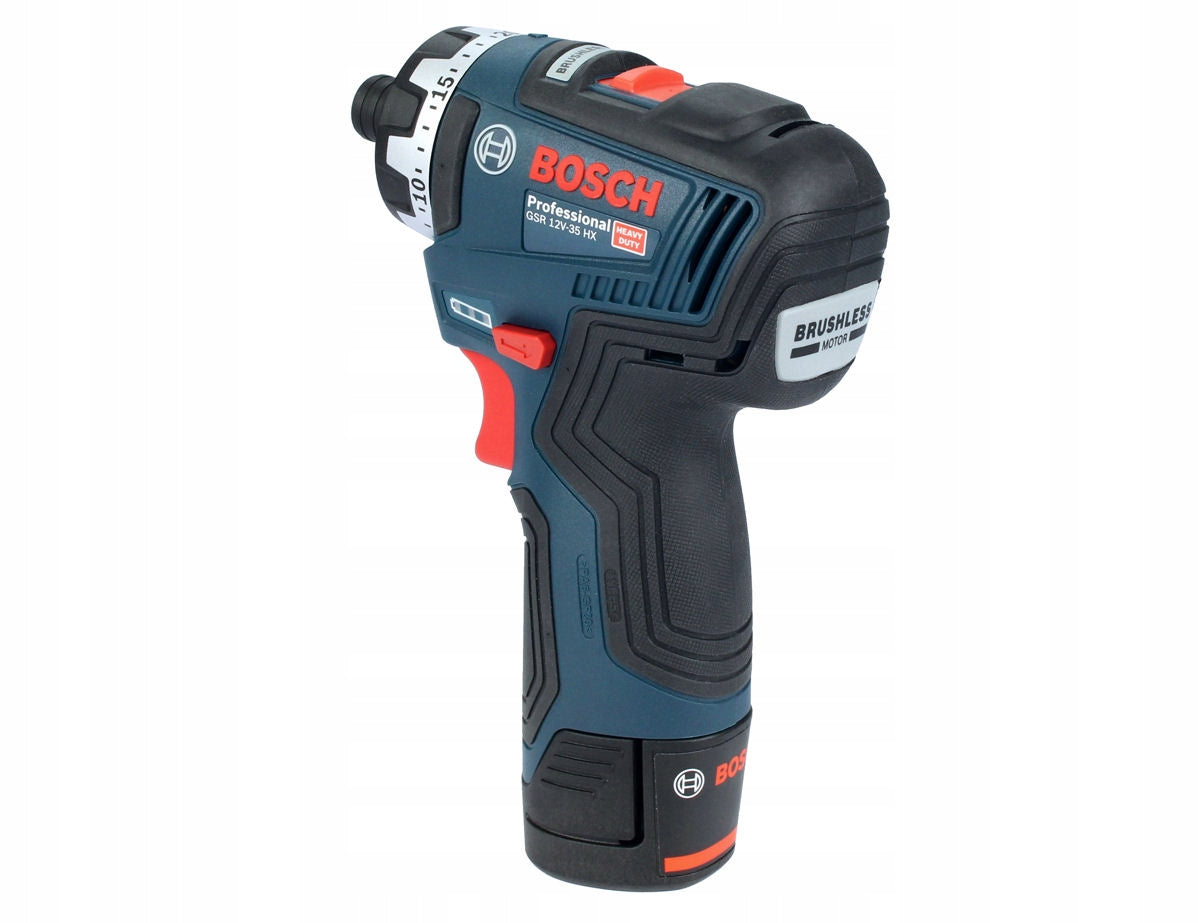 SCREWDRIVER GSR 12V-35 HX BOSCH 2x2,0Ah L-BOXX Battery capacity 2 Ah