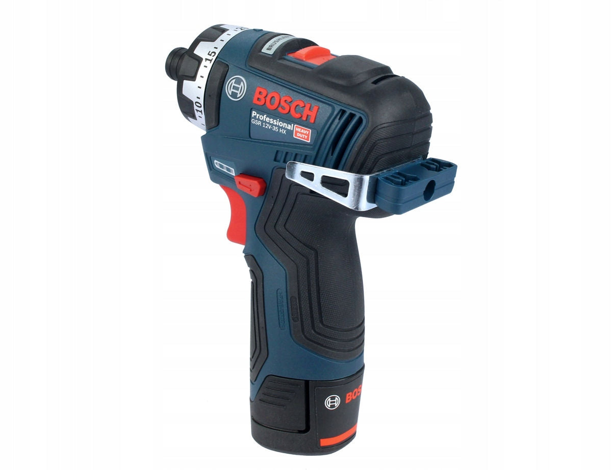 SCREWDRIVER GSR 12V-35 HX BOSCH 2x2,0Ah L-BOXX Series Bosch Professional - Niebieska