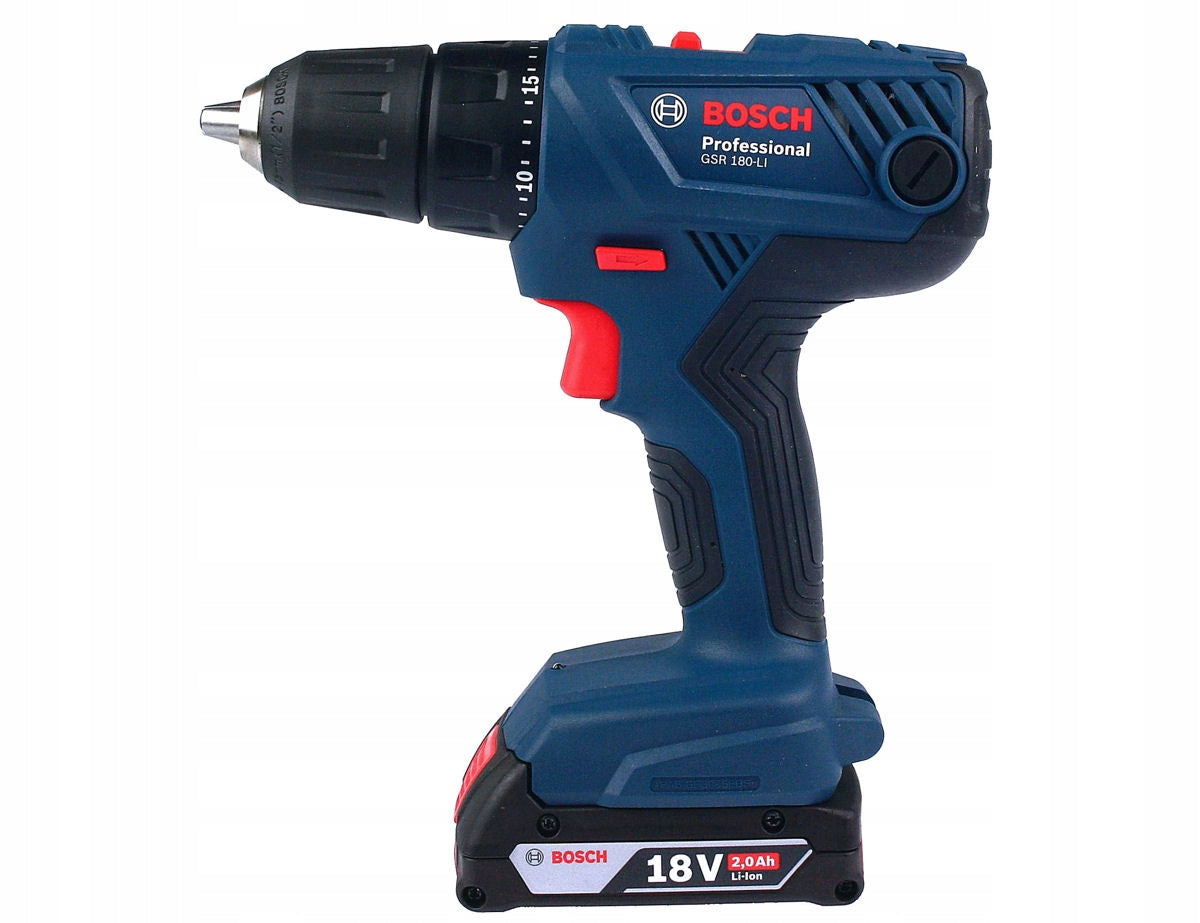 SCREWDRIVER GSR 180-LI BOSCH 1x2,0Ah + CASE Brand Bosch
