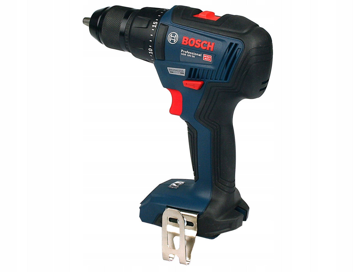SCREWDRIVER GSR 18V-50 BOSCH BRUSHLESS BODY Power supply rechargeable battery