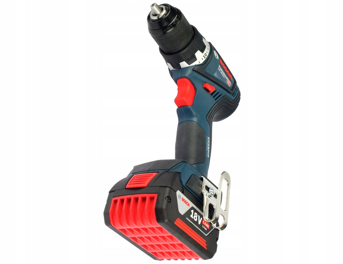 SCREWDRIVER GSR 18V-90 C BOSCH 2x4,0Ah L-BOXX Power supply rechargeable battery