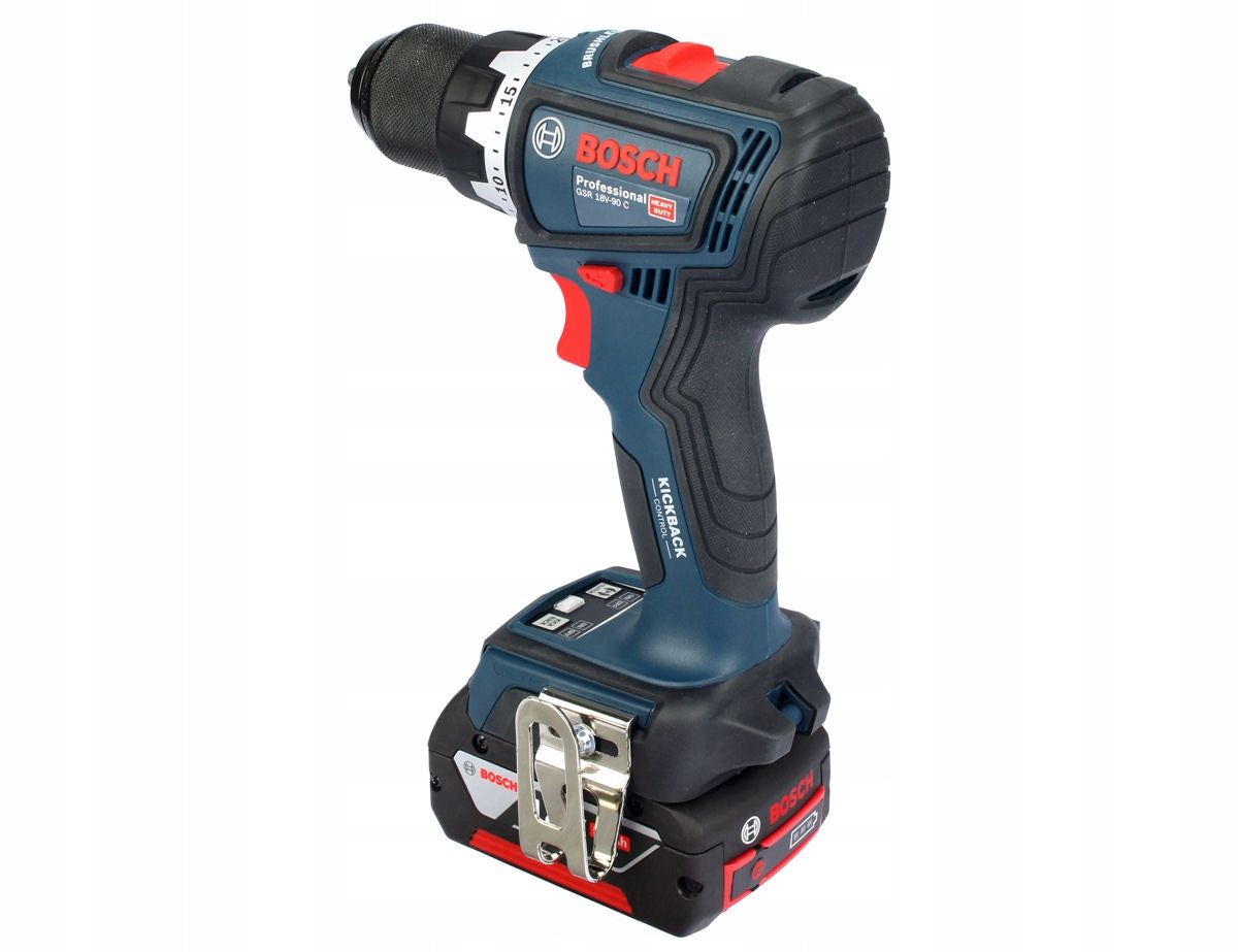 SCREWDRIVER GSR 18V-90 C BOSCH 2x4,0Ah L-BOXX Voltage (V) 18 V