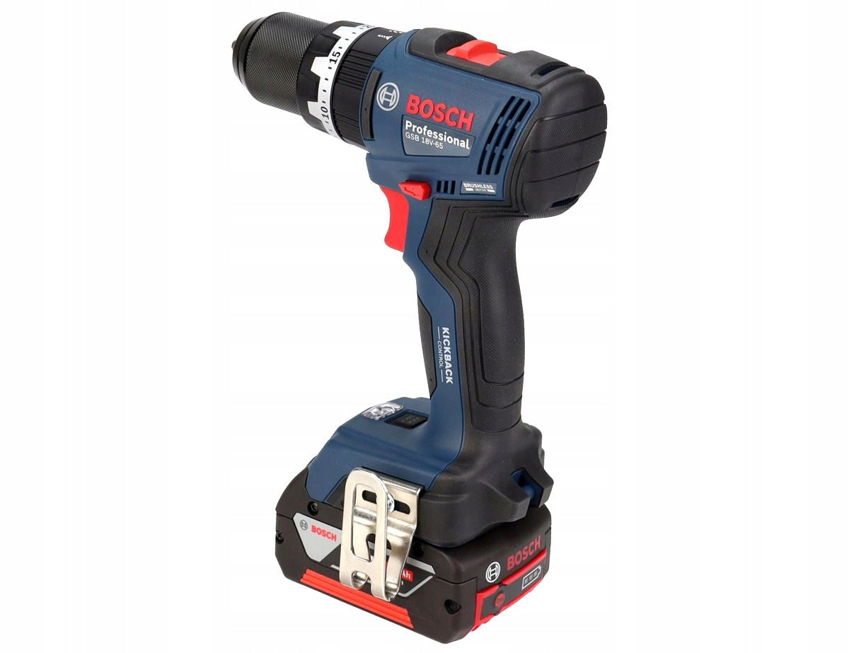 SCREWDRIVER WITH IMPACT 65Nm GSB 18V-65 BOSCH 1x5,0Ah L-BOXX BRUSHLESS Manufacturer code 06019N3303