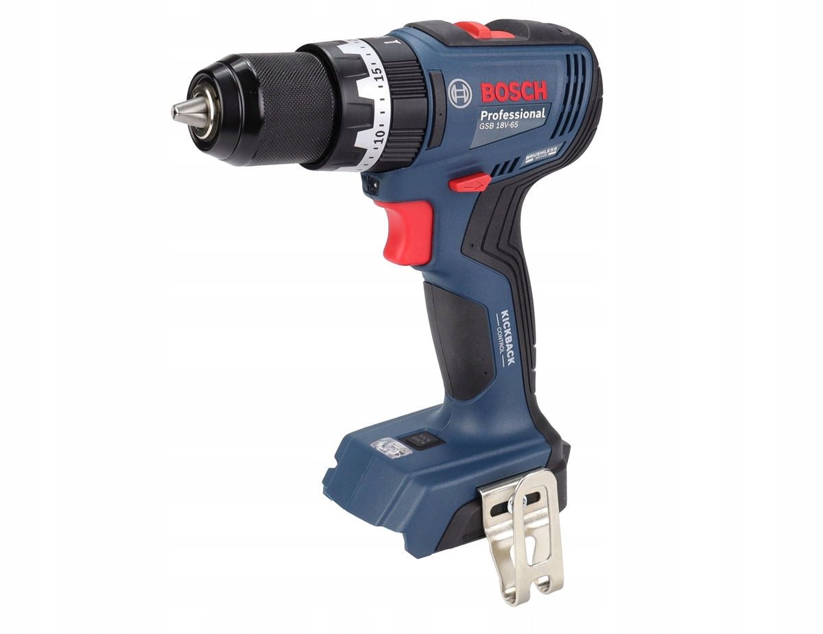 SCREWDRIVER WITH IMPACT 65Nm GSB 18V-65 BOSCH BRUSHLESS BODY + SUITCASE Brand Bosch