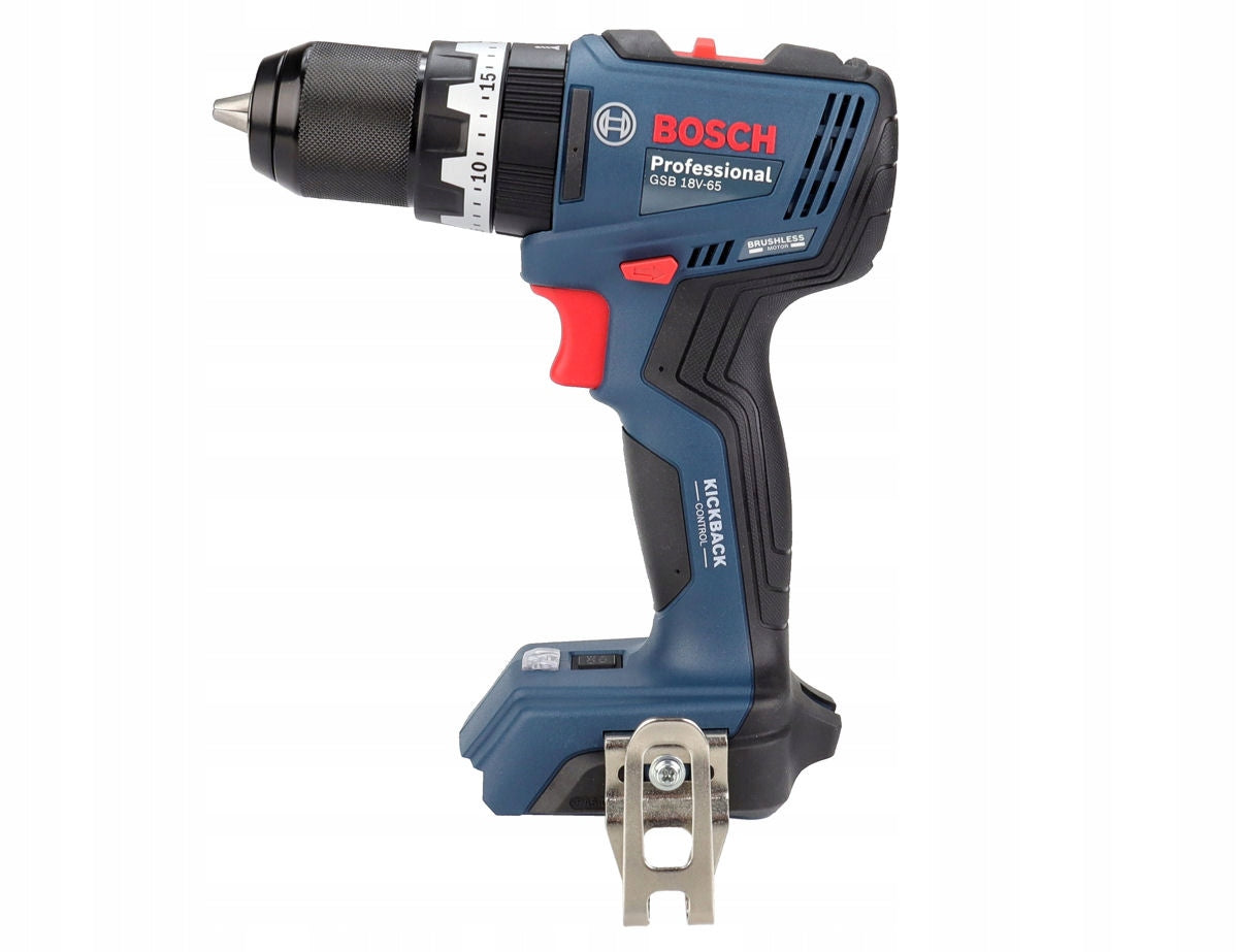 SCREWDRIVER WITH IMPACT 65Nm GSB 18V-65 BOSCH BRUSHLESS BODY + SUITCASE EAN (GTIN) 4053423321043