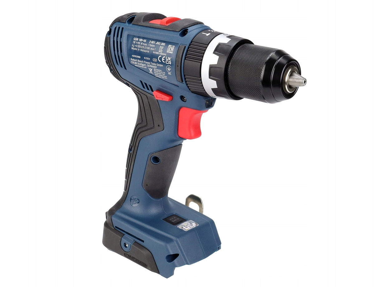 SCREWDRIVER WITH IMPACT 65Nm GSB 18V-65 BOSCH BRUSHLESS BODY + SUITCASE Motor type brushless motor