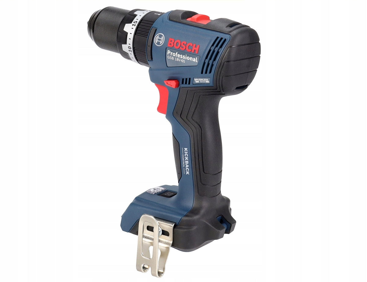 SCREWDRIVER WITH IMPACT 65Nm GSB 18V-65 BOSCH BRUSHLESS BODY + SUITCASE Voltage (V) 18 V