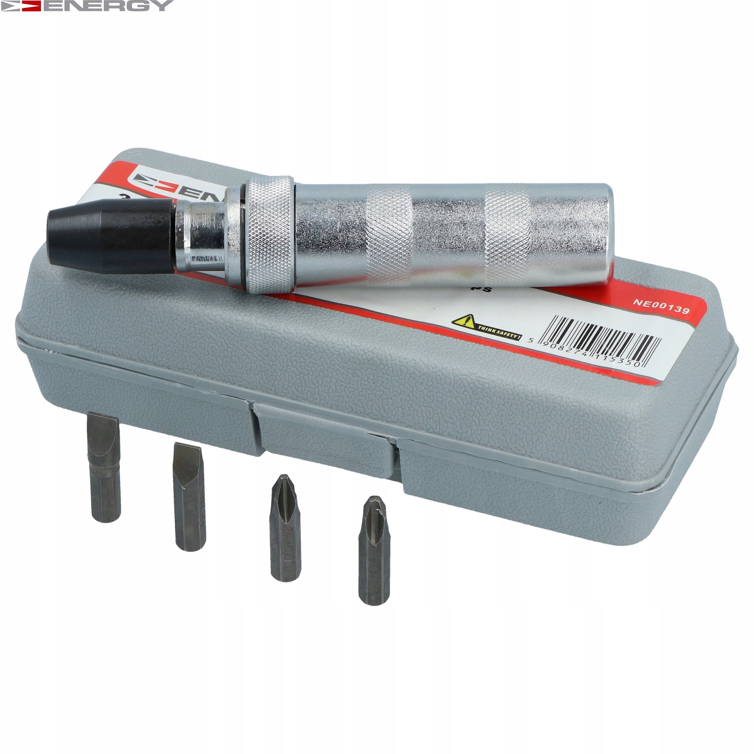 SCREWDRIVER WITH RATTLE + TIPS