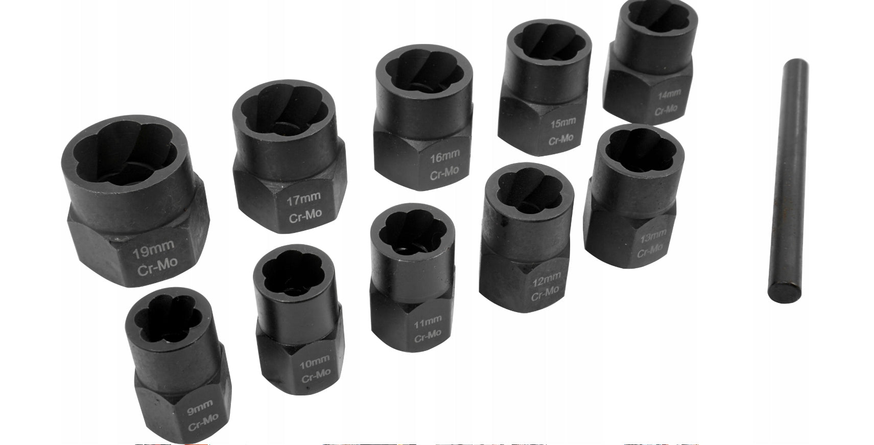 SCREWDRIVERS FOR BROKEN MACHINED 3/8 INCH CAP NUT SCREWS Manufacturer code V86481