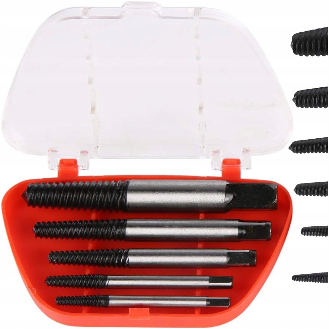 SCREWDRIVERS FOR BROKEN SCREWS 3-19 mm 5 pcs