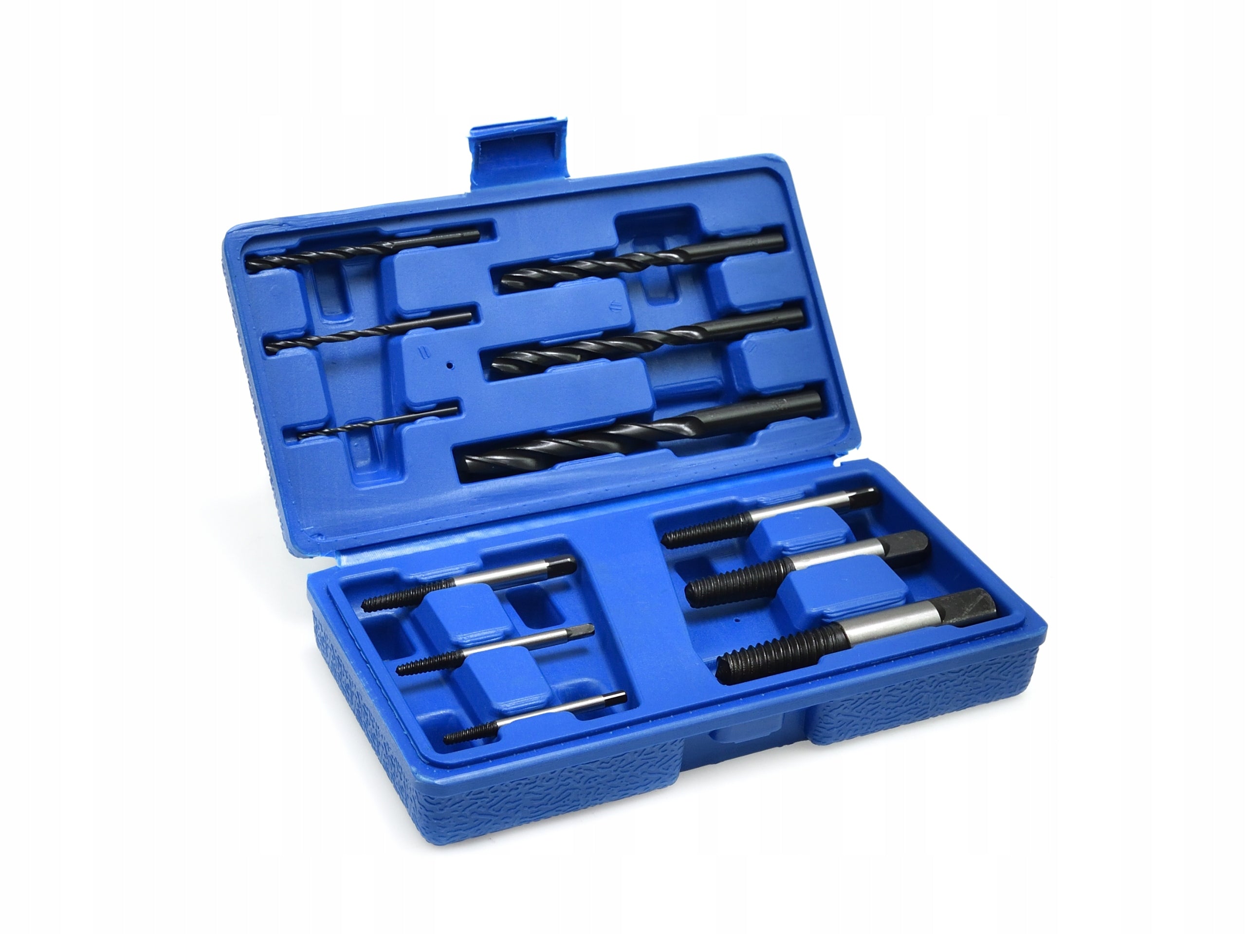 SCREWDRIVERS FOR BROKEN SCREWS 6PCS + DRILL HSS 2 3 4 6 7 9,5MM LEFT-HANDED Brand Geko