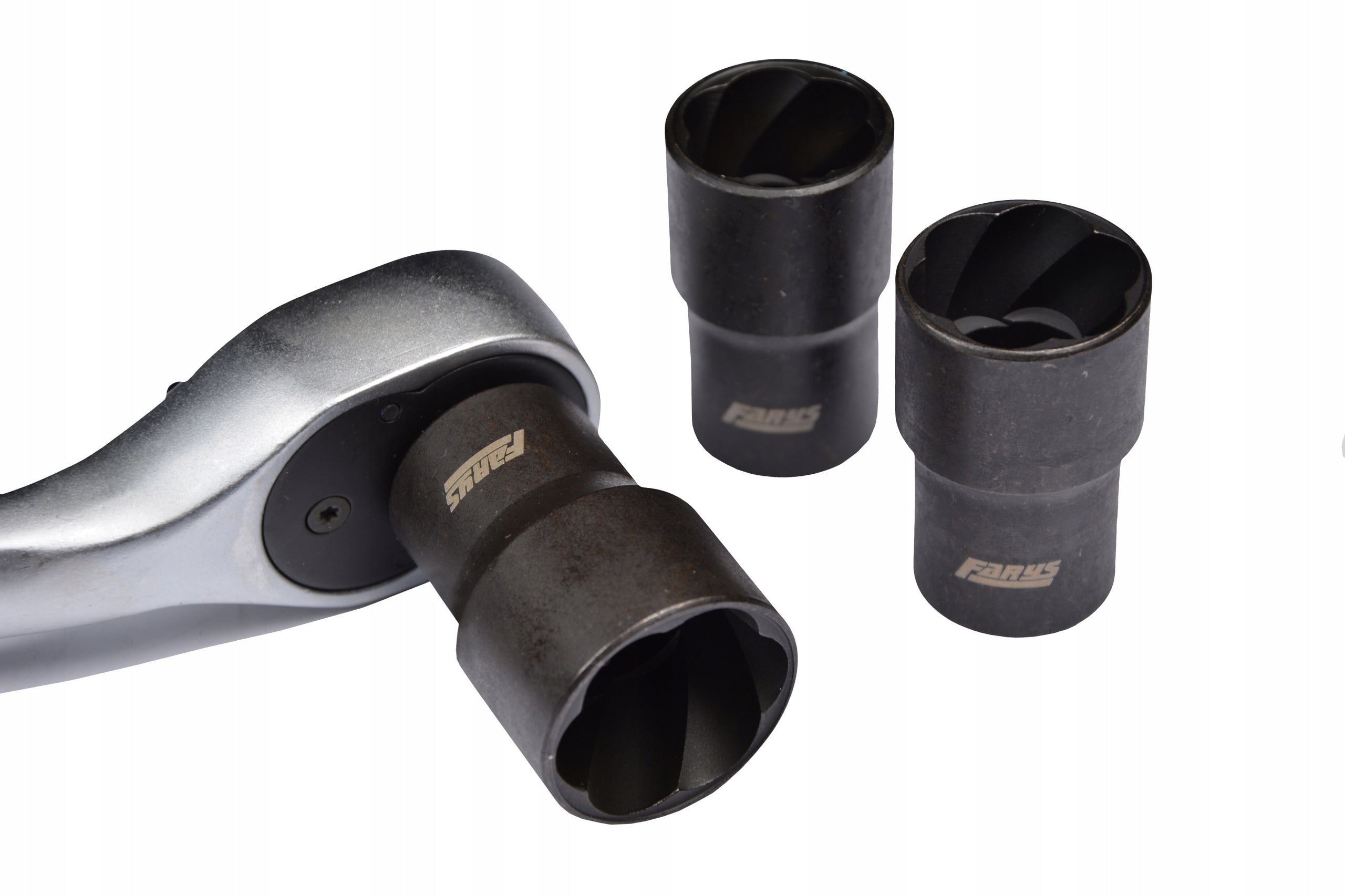 SCREWDRIVERS FOR MACHINED BROKEN SCREWS 1/2" - 16el. FR2402 Product weight with unit packaging 3 kg