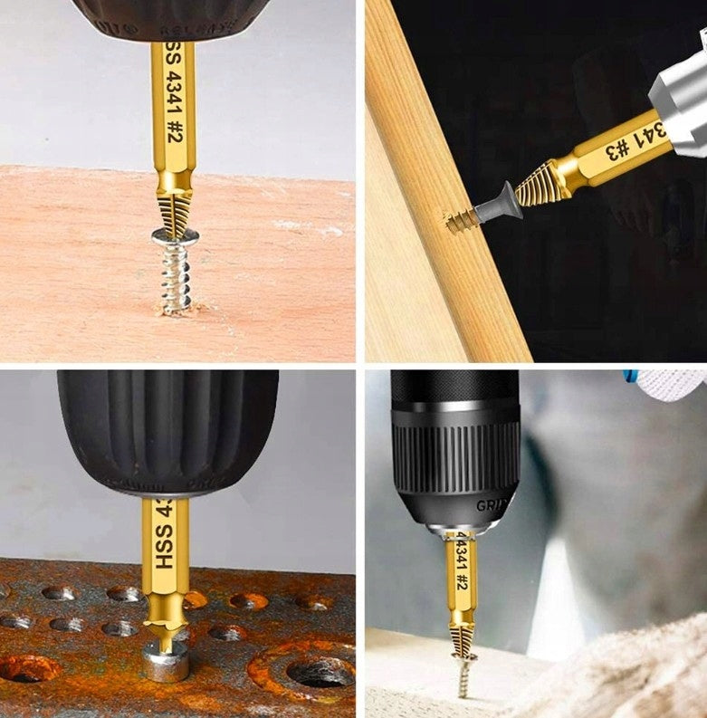 SCREWDRIVERS SCREWDRIVER FOR BROKEN SCREWS 5PCS titanium Manufacturer code 400735435