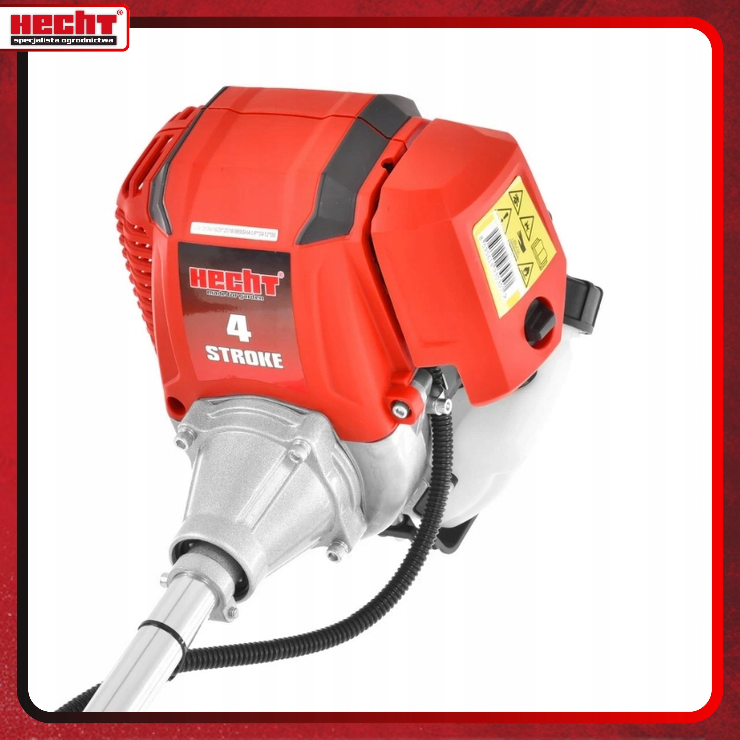 SCYTHE COMBUSTION TRIMMER FOR GRASS 4 STROKE HECHT 143R POWER 1,6KM Brand Hecht