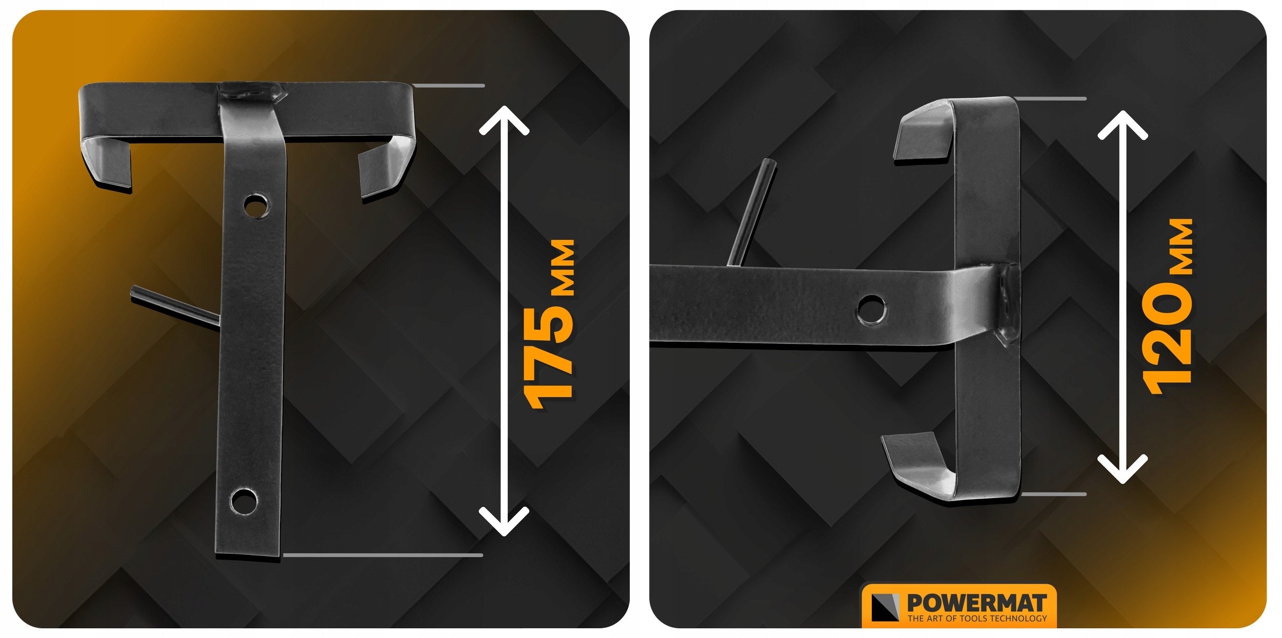 SCYTHE HANGER WALL SOLID STRONG WALL MOUNT TRIMMER Length 0.17 m