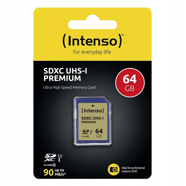 SD Card Intenso 3421490 64 GB