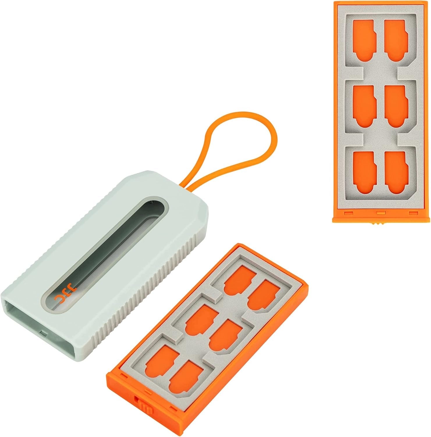 SD TF 6+12 SHOCKPROOF PORTABLE MEMORY CARD CASE