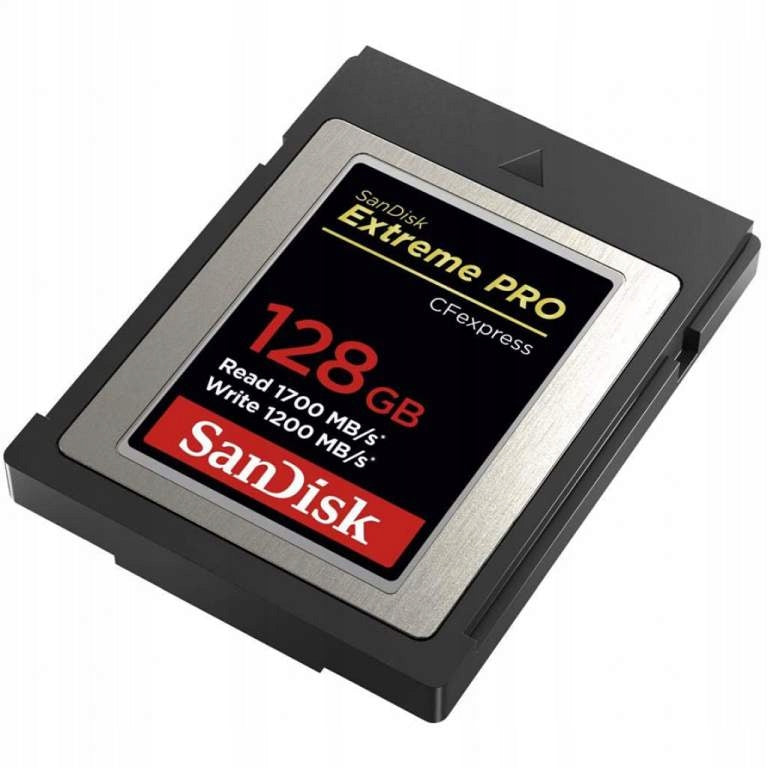 SD card Sandisk CFexpress Type B Extreme Pro 128GB Manufacturer SanDisk