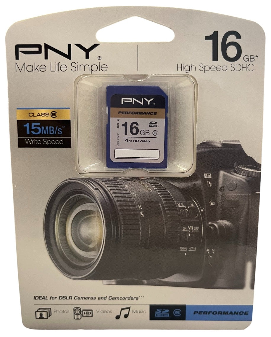 SD memory card PNY 16gb