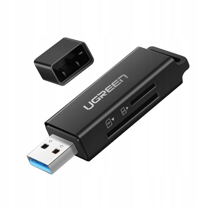 SD/microSD card reader USB 3.0 Ugreen CM104 Black Manufacturer code 40752