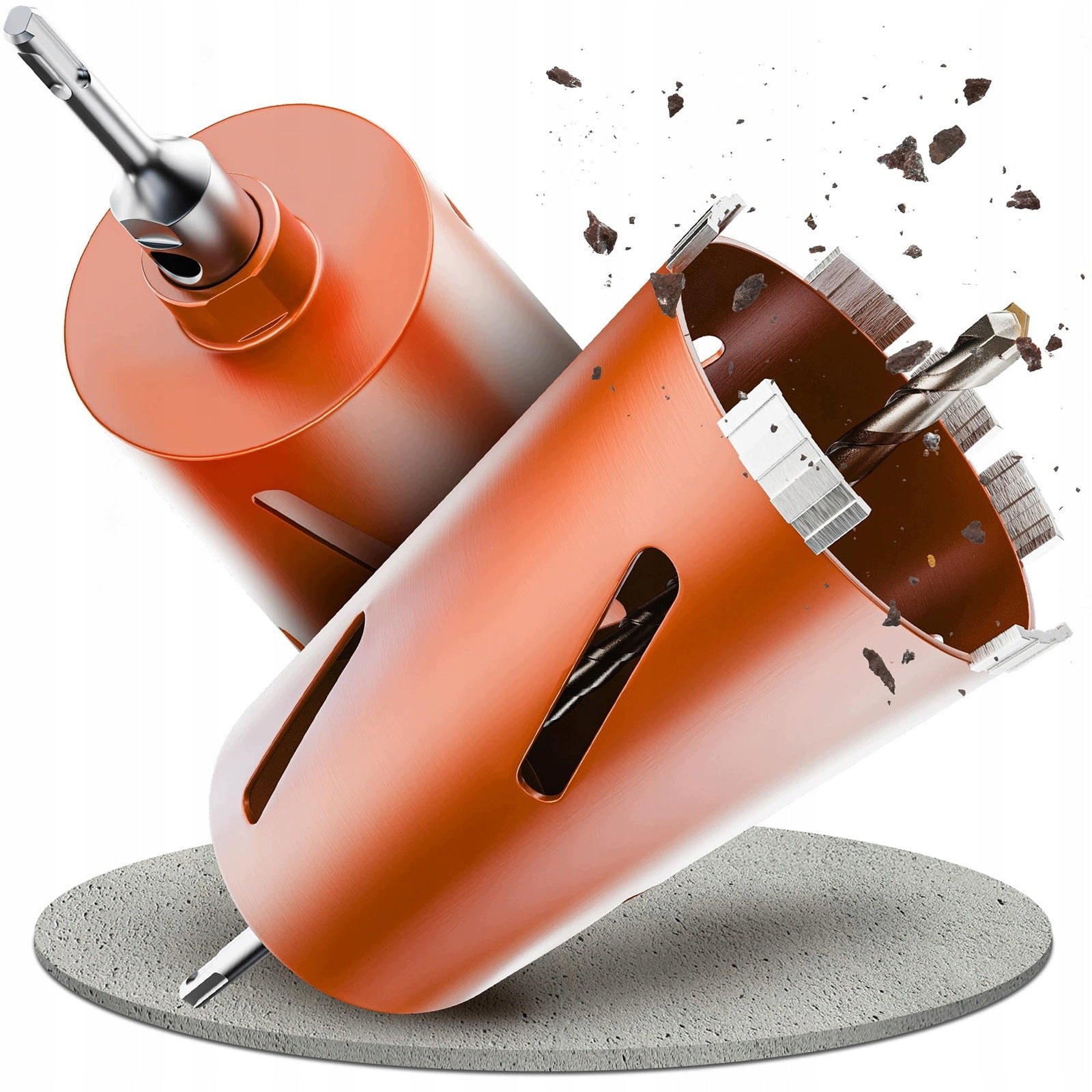 SDS PLUS Diamond Drill Bit for Impact Drills, Diameter 102mm Length 400mm Brand no brand