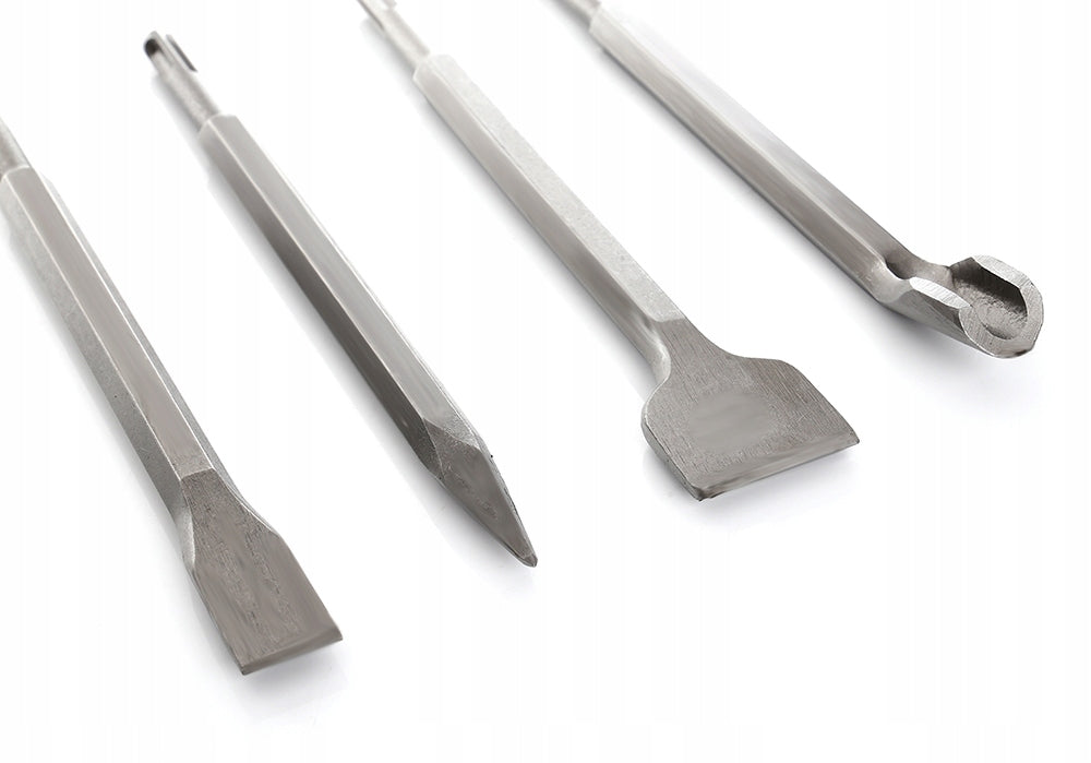 SDS Plus Chisel Strong Hard Chisels for Forging Concrete Forging SDS+ x 4 Pack