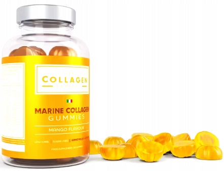 SEA COLLAGEN GUMMIES WITH MANGO FLAVOR 60 pcs. The Collagen Company Brand The Collagen Company