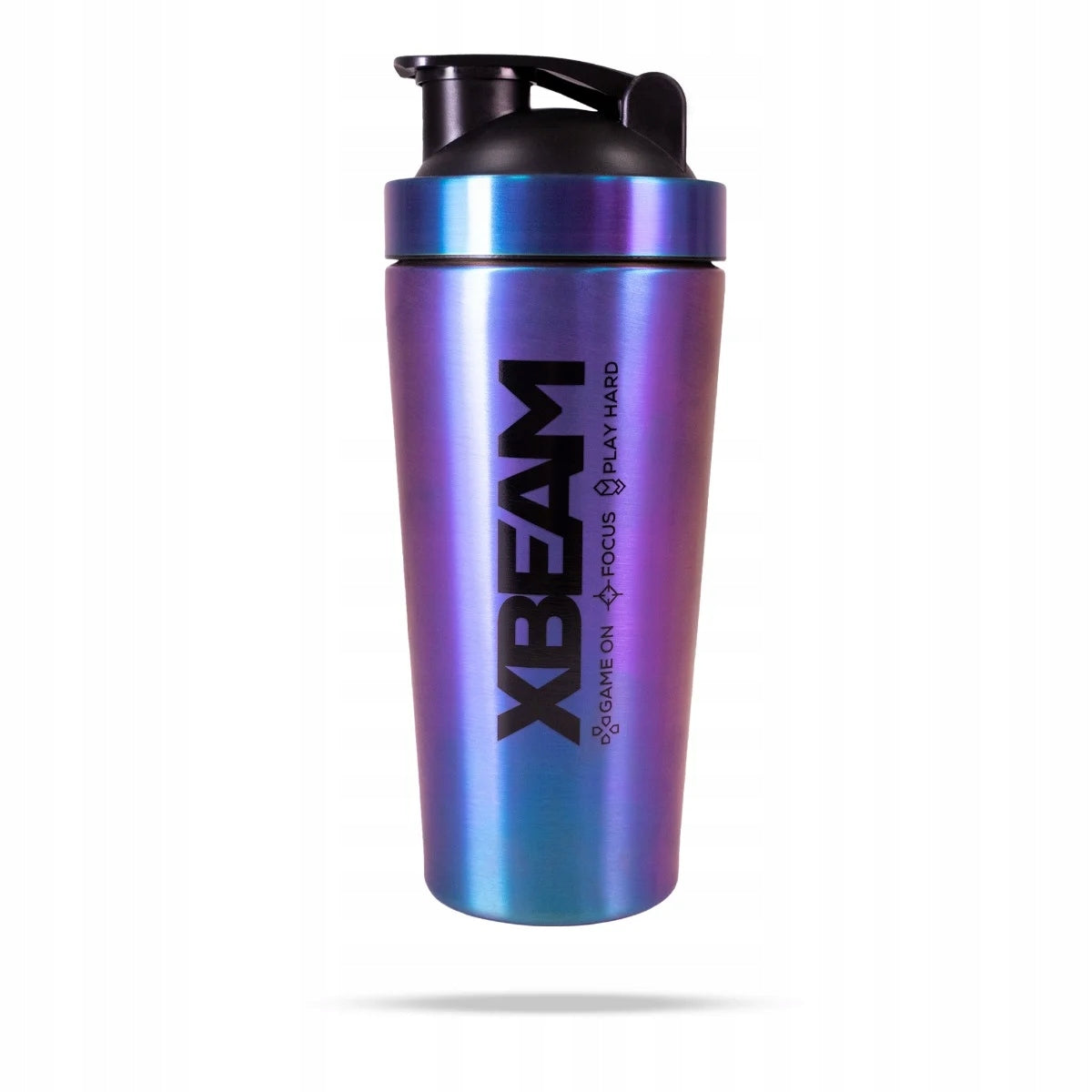 SEALED CONDITIONER SHAKER WATER BOTTLE STEEL HOLOGRAPHIC 739ml XBEAM
