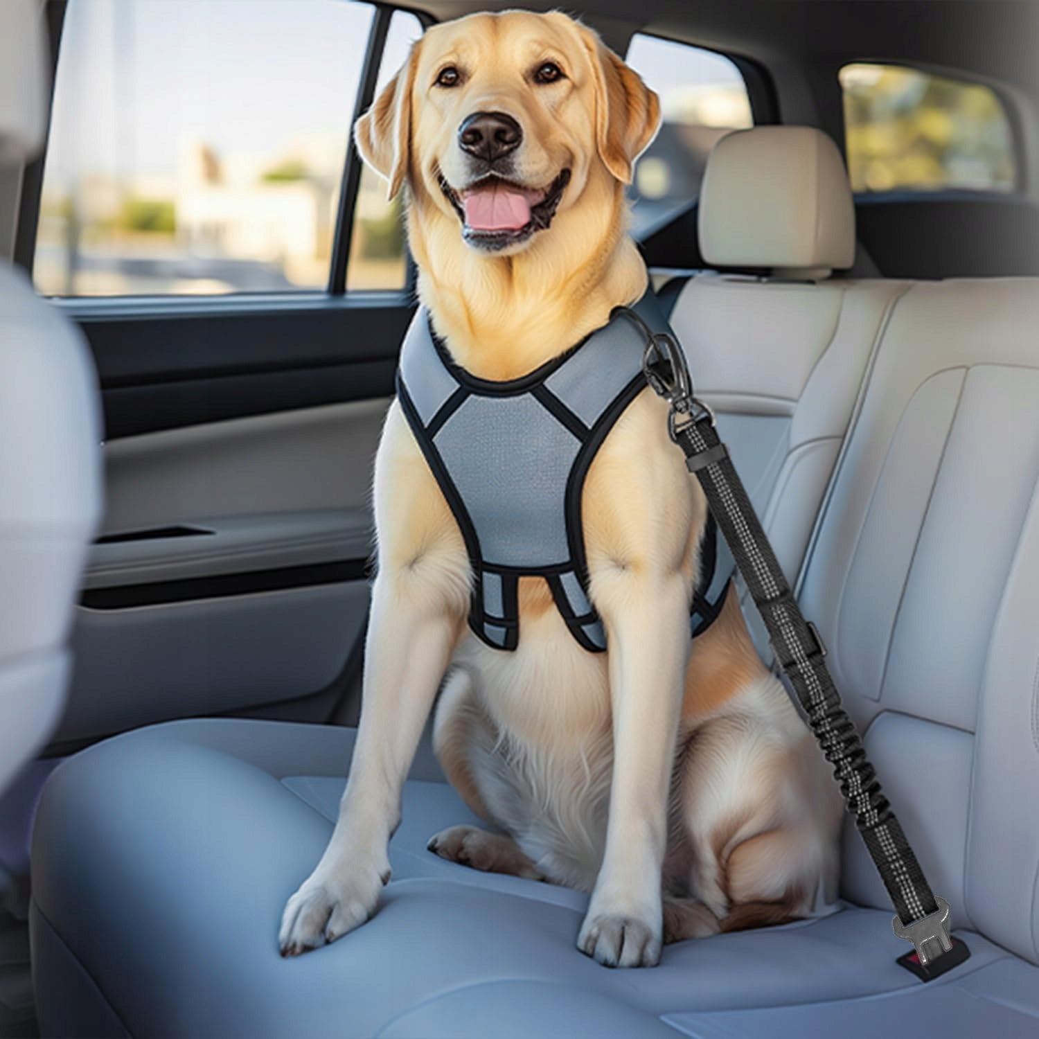 SEAT BELT BELTS LEASH FOR CAR FOR CAT DOG ISOFIX STRONG Size M/L