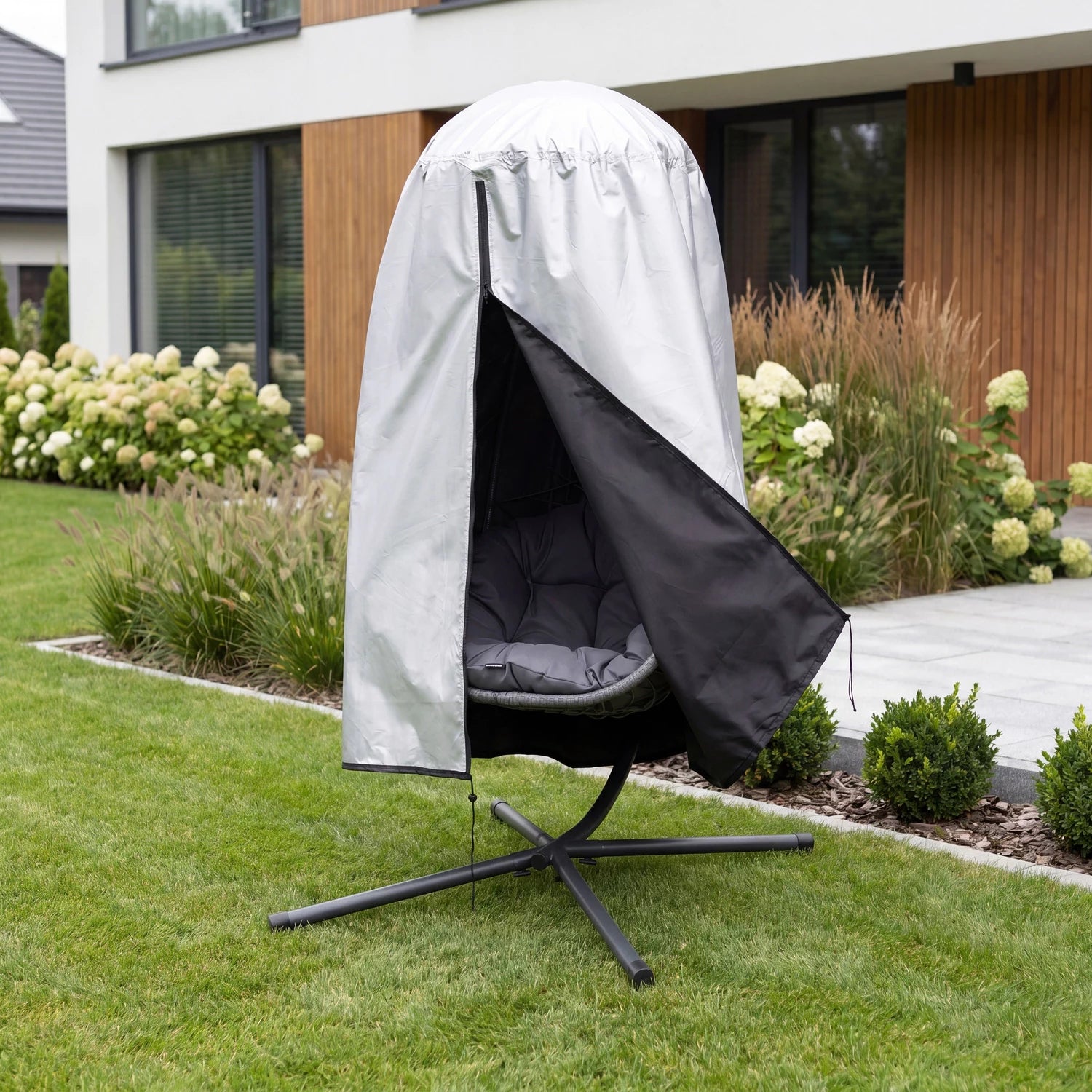 SEAT COVER HANGING COCOON DOUBLE-SIDED WITH ZIPPER STRINGS OUTTEC Length 190 cm
