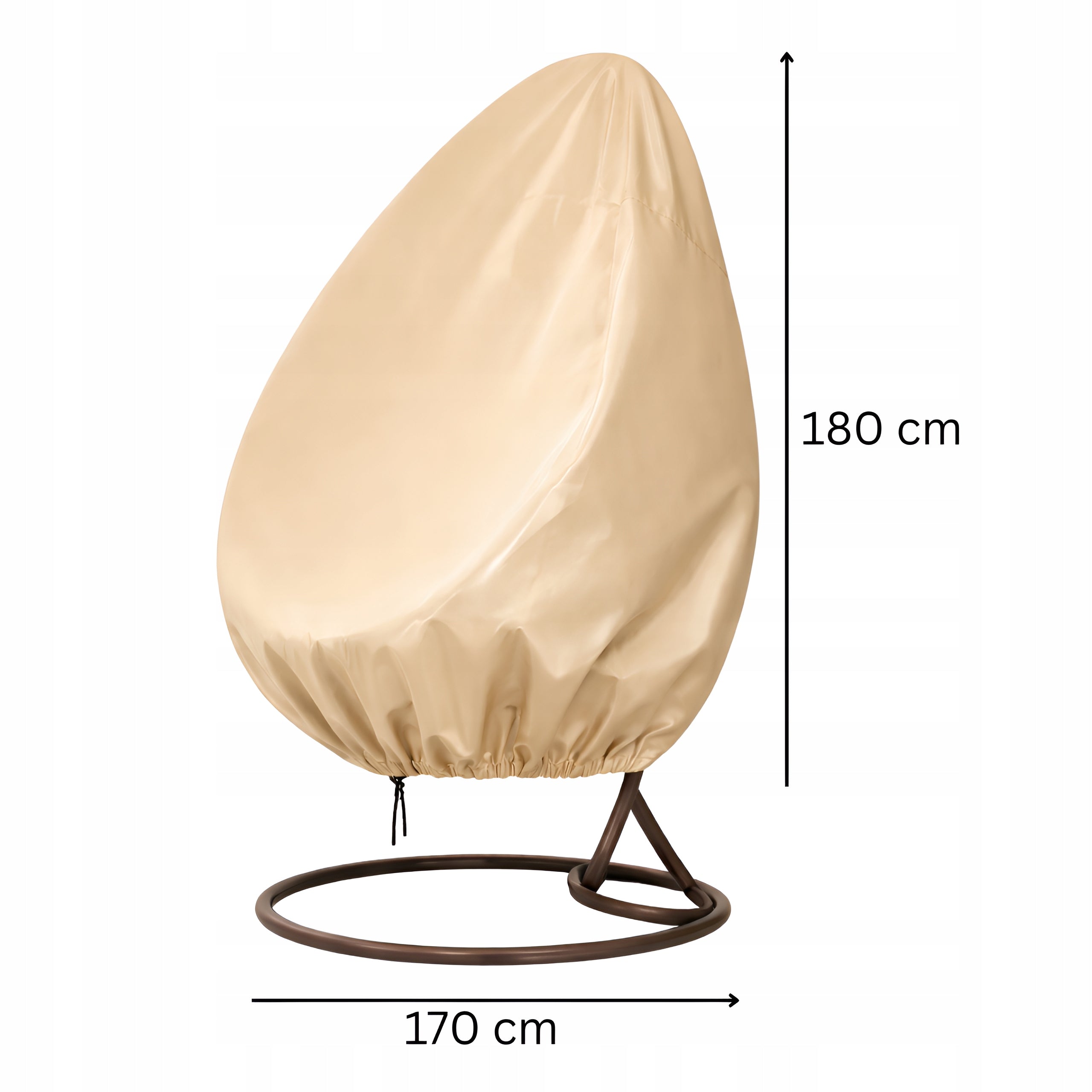 SEAT COVER HANGING GARDEN SWING COCOON BASKET COVER WATERPROOF Length 180 cm
