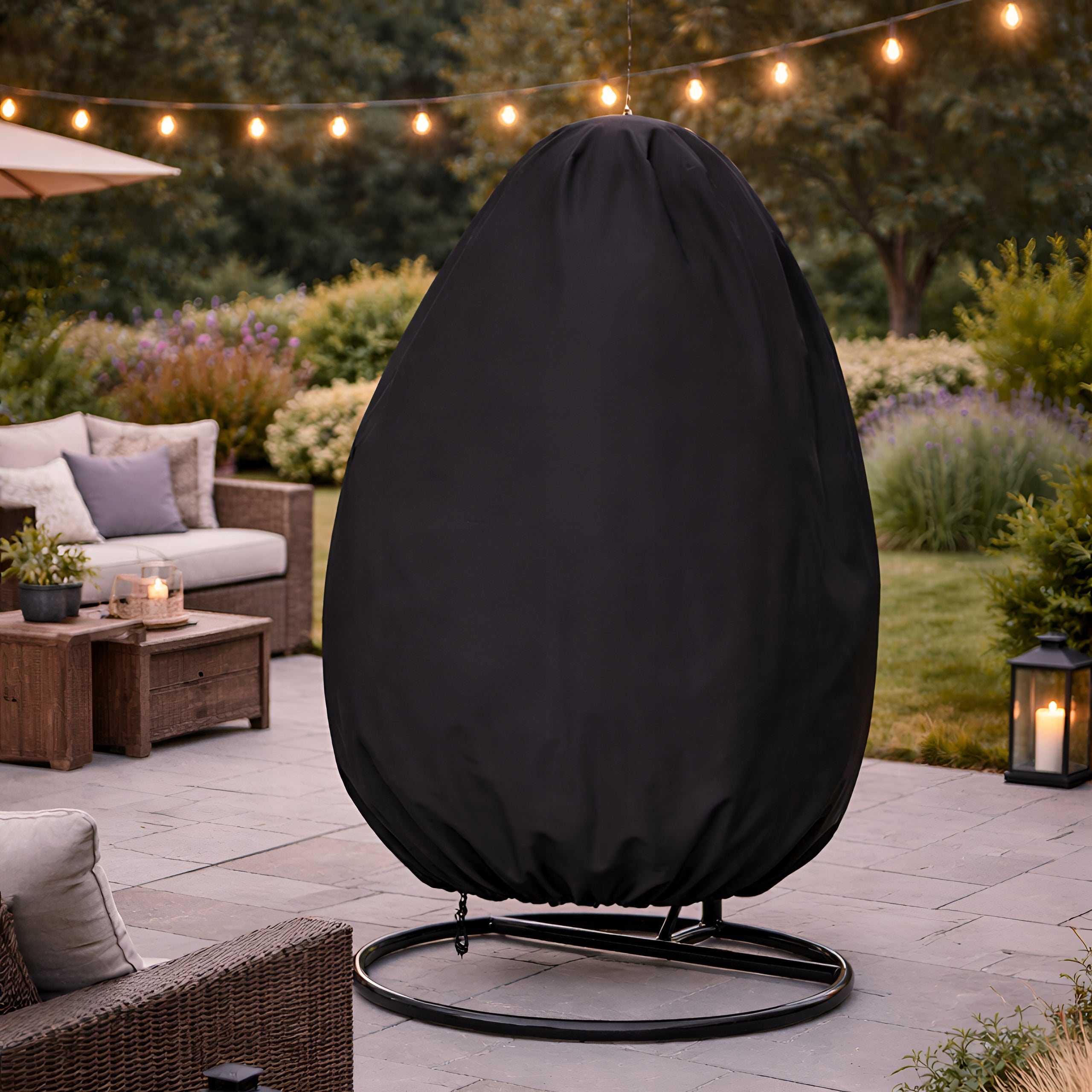 SEAT COVER HANGING GARDEN SWING COCOON BASKET COVER WATERPROOF Packaging status original